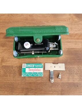 Singer Green Sewing Machine Templates